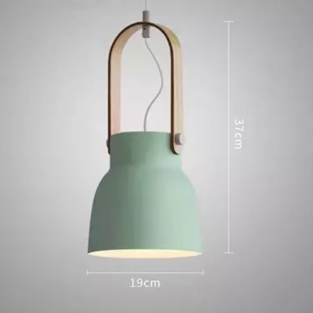 Nordic Pendant Light Macaron Chandelier Modern Minimalist Lamp