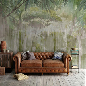 custom-mural-wallpaper-3d-living-room-bedroom-home-decor-wall-painting-papel-de-parede-papier-peint-Hand-painted-European-style-hand-painted-abstract-medieval-tropical-rainforest-forest-elk