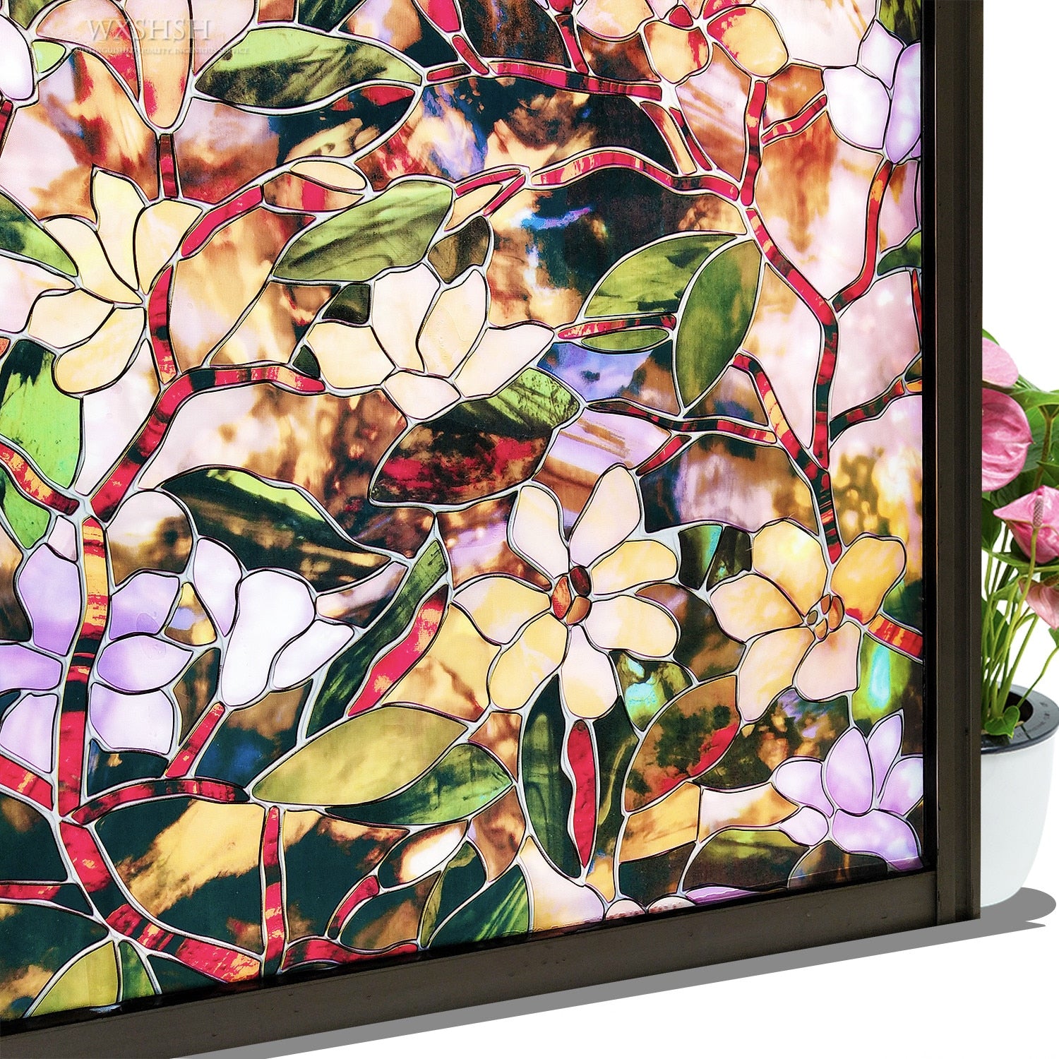 30-100-cm-safety-decorative-window-films-pvc-static-cling-stained-privacy-protective-thermal-insulation-glass-stickers-magnolia