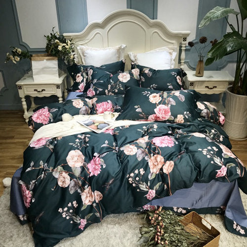 pastoral-style-bedding-set-kid-girls-adult-linen-soft-duvet-cover-pillowcase-bed-sheet-queen-king-size-egyptian-cotton-bed-set