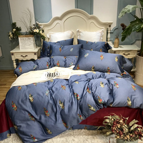 pastoral-style-bedding-set-kid-girls-adult-linen-soft-duvet-cover-pillowcase-bed-sheet-queen-king-size-egyptian-cotton-bed-set