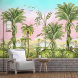 custom-3d-mural-wallpaper-papier-peint-tropical-plants-rainforest-palm-leaf-interior-bedroom-dining-room-living-room-photo-wall-decoration