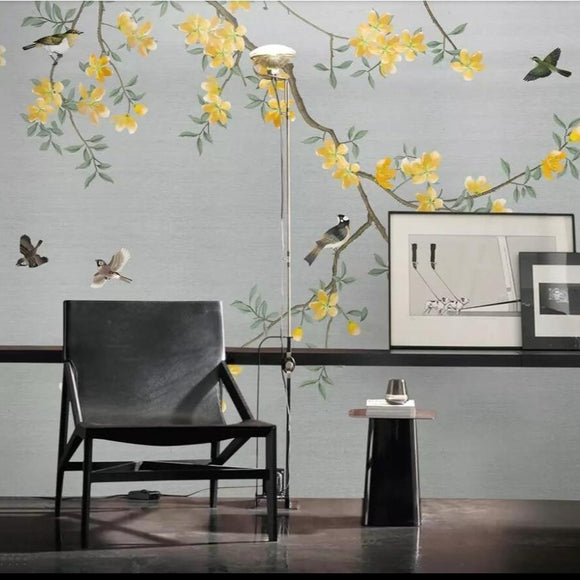 custom-3d-mural-wallpaper-papier-peint-chinese-style-birds-flowers-interior-bedroom-dining-room-living-room-photo-wall-decoration