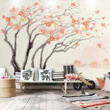 custom-wallpaper-mural-sakura-abstract-tree-photo-mural-wallpaper-tv-background-watercolor-flowers-nordic-decorative-wall-painting-papier-peint