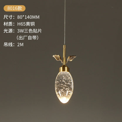Luxury Lighting Diamond Shaped Crystal Pendant Lamp