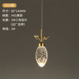 Luxury Lighting Diamond Shaped Crystal Pendant Lamp