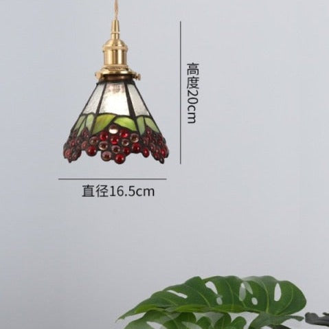 Japanese Style Bedside Lamp Retro Nostalgic Small Chandelier