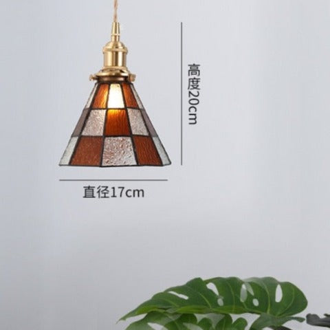 Japanese Style Bedside Lamp Retro Nostalgic Small Chandelier