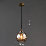 Modern Glass Pendant Light Nordic Fashion Hanging Lamp