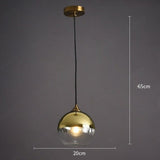 Modern Glass Pendant Light Nordic Fashion Hanging Lamp