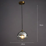 Modern Glass Pendant Light Nordic Fashion Hanging Lamp