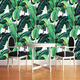 custom-wall-mural-wallpaper-european-style-retro-hand-painted-rain-forest-plant-banana-leaf-pastoral-wall-painting-wallpaper-3d