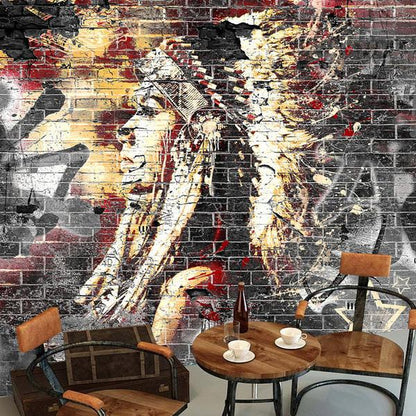 custom-wallpaper-murals-3d-graffiti-art-wood-grain-brick-wall-mural-retro-characteristic-cafe-restaurant-wall-covering-wallpaper