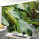 custom-mural-wallpaper-southeast-asian-tropical-jungle-foliage-large-leaves-oil-painting-for-living-room-decoration-wallpaper