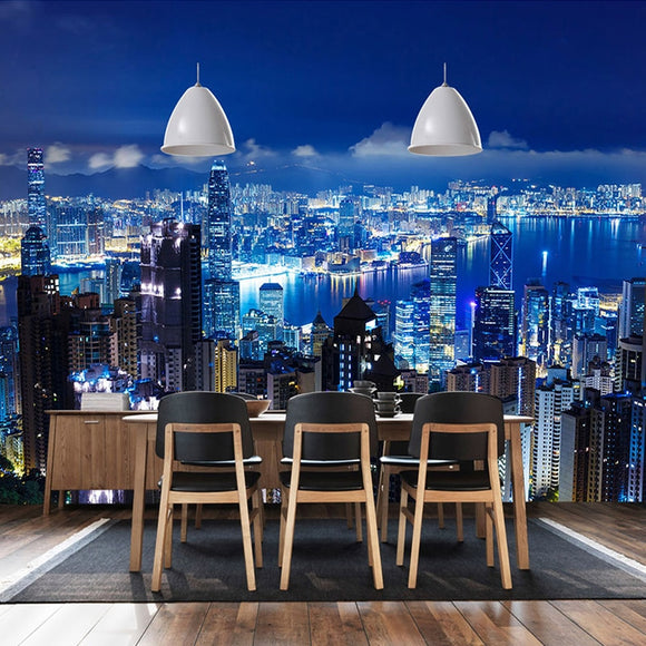 custom-photo-mural-wallpaper-modern-city-building-large-wall-painting-living-room-background-city-night-view-murales-para-pared