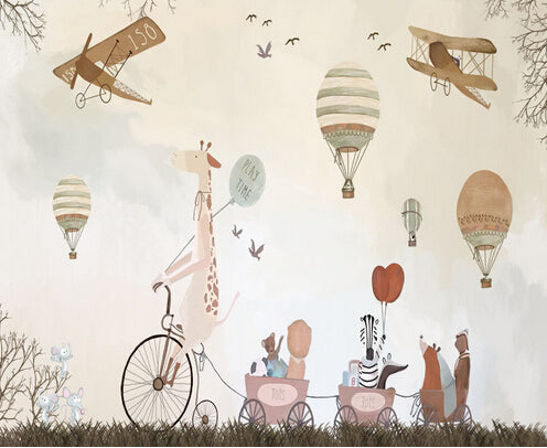 custom-mural-wallpaper-decoration-for-kids-room-nursery-room-wallpaper-mural