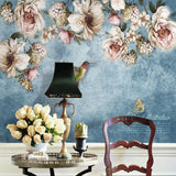 custom-wall-mural-de-parede-european-style-hand-painted-flowers-birds-oil-painting-living-room-bedroom-decoration-wallpaper-3d