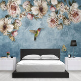 custom-wall-mural-de-parede-european-style-hand-painted-flowers-birds-oil-painting-living-room-bedroom-decoration-wallpaper-3d