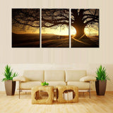 simple-life-3-panels-modern-printed-tree-painting-picture-sunset-canvas-painting-wall-art-home-decor-for-living-room-unframed