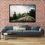 art-wall-picture-canvas-painting-print-stone-and-trees-on-painting-decoration-for-living-room-wall-picture-cuadros-no-frame