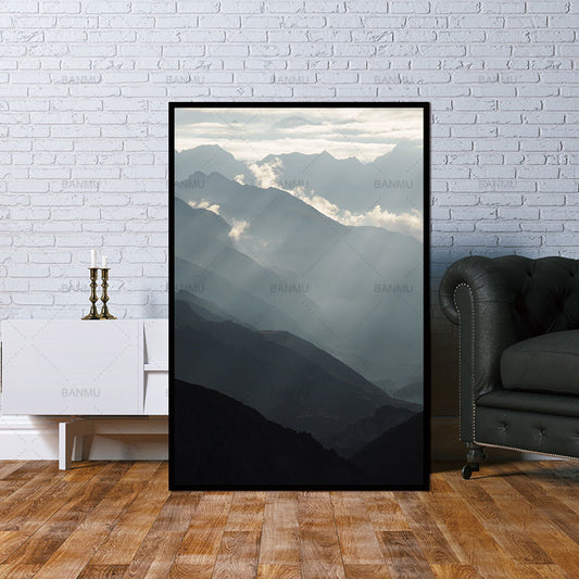 art-picture-canvas-painting-wall-poster-print-mountain-and-tree-painting-decorate-for-living-room-on-wall-picture-home-no-frame
