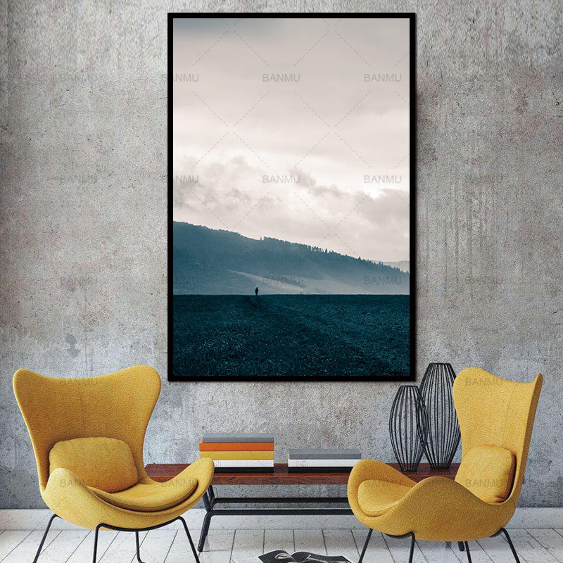 art-picture-canvas-painting-wall-poster-print-mountain-and-tree-painting-decorate-for-living-room-on-wall-picture-home-no-frame