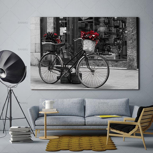 wall-art-canvas-painting-home-deor-morden1-penel-print-retro-bicycle-wall-pictures-print-for-living-room-art-pictures-no-frame