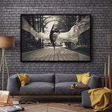 nordic-picture-wall-art-black-and-white-dancer-figure-canvas-painting-decoration-for-the-living-room-without-frame-morden-print