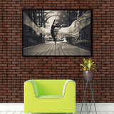 nordic-picture-wall-art-black-and-white-dancer-figure-canvas-painting-decoration-for-the-living-room-without-frame-morden-print