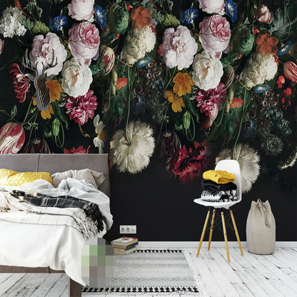 custom-any-size-3d-wall-murals-wallpaper-retro-hand-painted-floral-wall-painting-living-room-bedroom-home-mural-wallpaper-flower