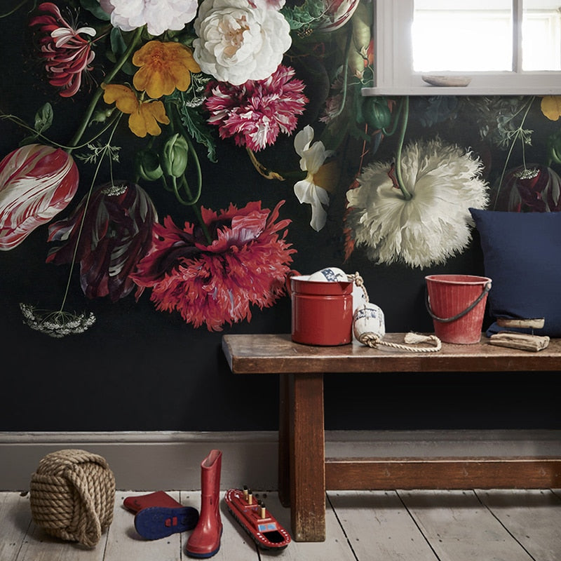 custom-any-size-3d-wall-murals-wallpaper-retro-hand-painted-floral-wall-painting-living-room-bedroom-home-mural-wallpaper-flower