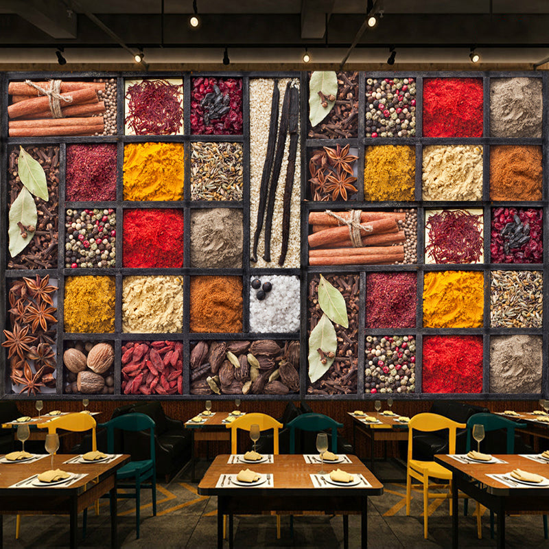 custom-3d-photo-wallpaper-spices-seasoning-ingredients-raw-materials-food-wall-painting-restaurant-kitchen-backdrop-decor-mural