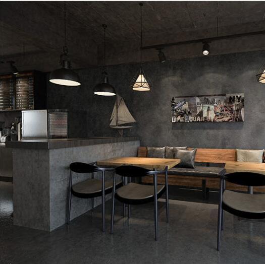 papel-de-parede-retro-plain-gray-white-cement-background-wall-paper-living-room-restaurant-clothing-store-wallpaper