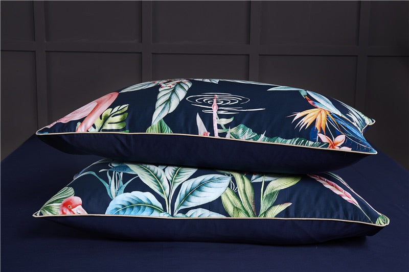 Luxury Egyptian Cotton Bohemia Duvet Cover Set Tropical