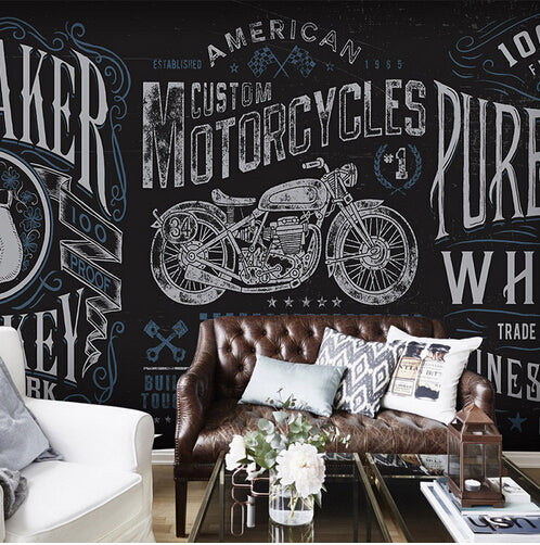 personality-retro-fist-large-mural-motorcycle-locomotive-restaurant-cafe-bar-background-wallpaper