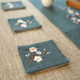 japan-style-tea-cup-placemat-vintage-linen-the-plum-blossom-kungfu-tea-table-cup-mat-accessories