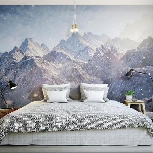 3d-wallpaper-mural-mountain-landscape-wallcovering-free-shipping-home-decor-home-improvement