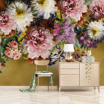 custom-any-size-3d-wall-mural-wallpaper-painting-european-style-retro-hand-painted-floral-flowers-living-room-sofa-bedroom-decor-papier-peint-flowers