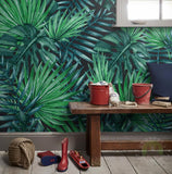 custom-wall-mural-wallpaper-european-style-nordic-simplicity-rain-forest-plant-banana-leaf-pastoral-wall-painting-wallpaper-3d