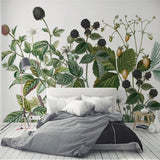 custom-wallpaper-american-pastoral-style-nostalgia-hand-painted-plant-wall-3d-living-room-bedroom-murals-3d-wallpaper