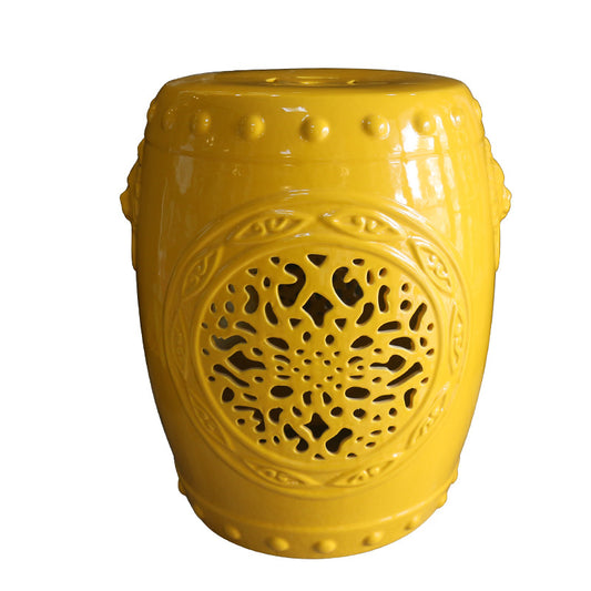 yellow-garden-stool-ceramic-sofa-table-hollowing-high-temperature-color-glaze-lion-head-ceramic-drum-chair-modern-stool-drum-shoes-ceramic-porcelain-stool