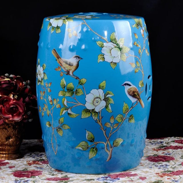 jingdezhen-american-style-european-style-ceramics-drum-stool-shoes-dressing-garden-home-decoration-porcelain-stool