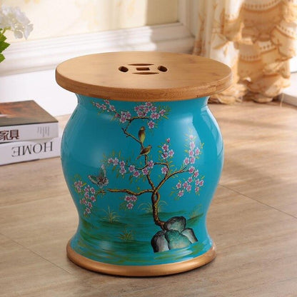 ceramic-stool-flower-bird-bamboo-and-wood-ceramic-drum-home-craft-bathroom-porcelain-ceramic-stool-sofa-table