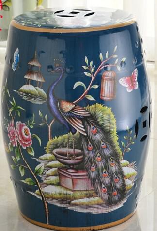 chinoiserie-peacock-drum-stool-sofa-table-ceramic-porcelain-drum-stool-chinese-style-ceramic-drum-stool-flower-bird-peacock-pattern-ceramic-antique-porcelain-stool