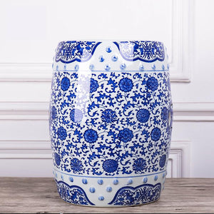 Ceramic patio stool discount