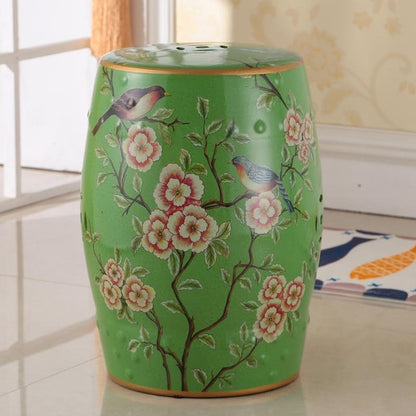 chinoiserie-sofa-table-american-rural-new-chinese-shoe-change-stool-flower-and-bird-ceramic-drum-antique-stool-home-decoration-porcelain-ceramic-stool