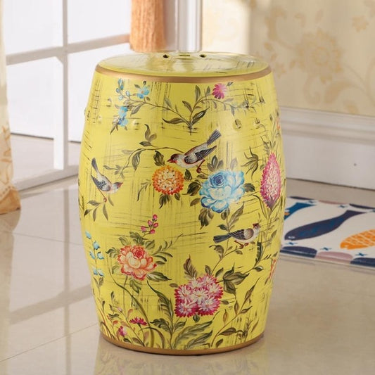 chinoiserie-sofa-table-american-rural-new-chinese-shoe-change-stool-flower-and-bird-ceramic-drum-antique-stool-home-decoration-porcelain-ceramic-stool