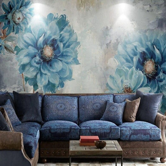 custom-mural-wallpaper-3d-living-room-bedroom-home-decor-wall-painting-papel-de-parede-papier-peint-nordic-style-hand-painted-oil-paintin-blue-flowers